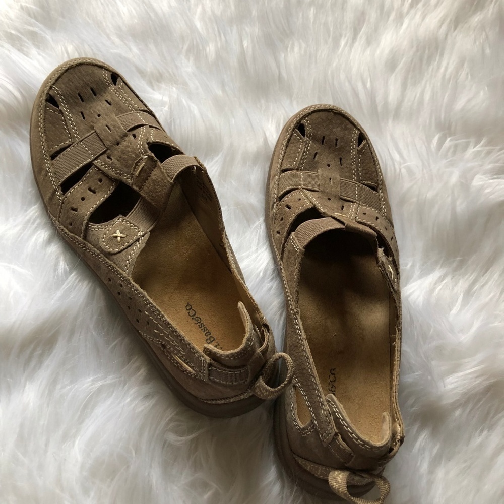 G.H. Bass & Co. Slip On Tan Shoes Size 7 - Picture 6 of 8